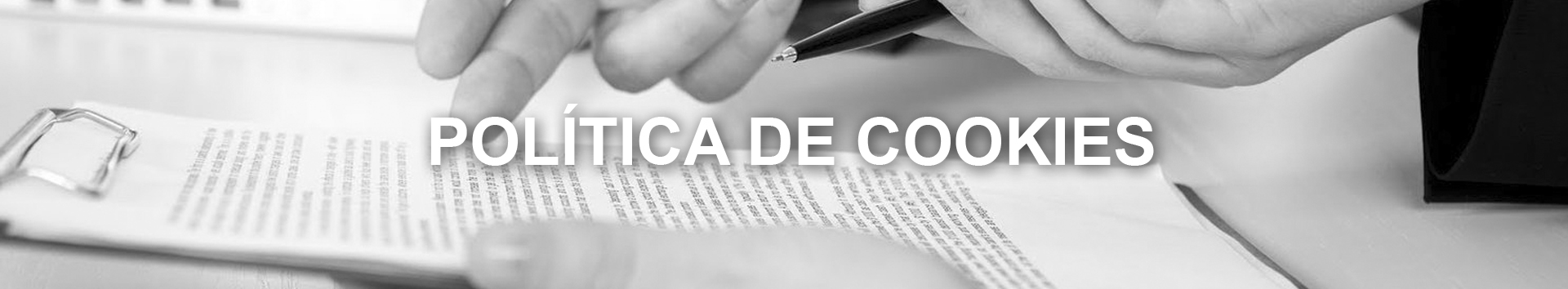banner politica de cookies