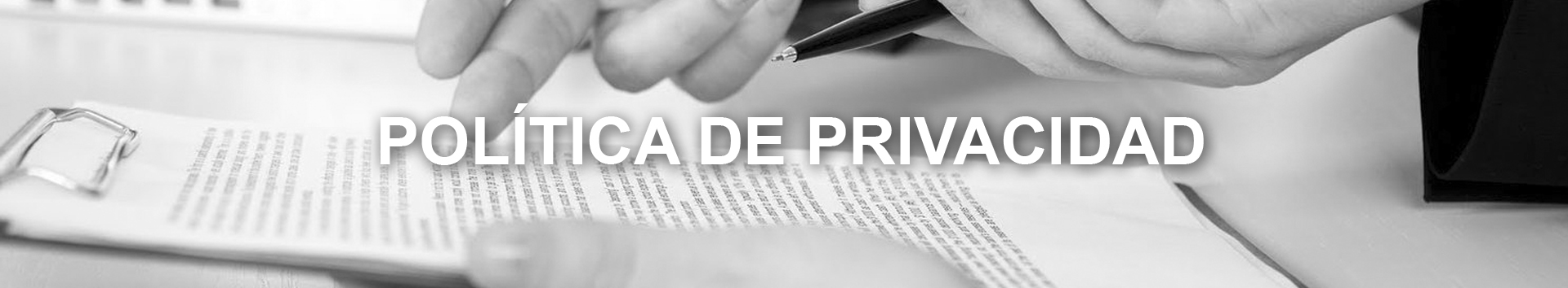 banner politica de privacidad
